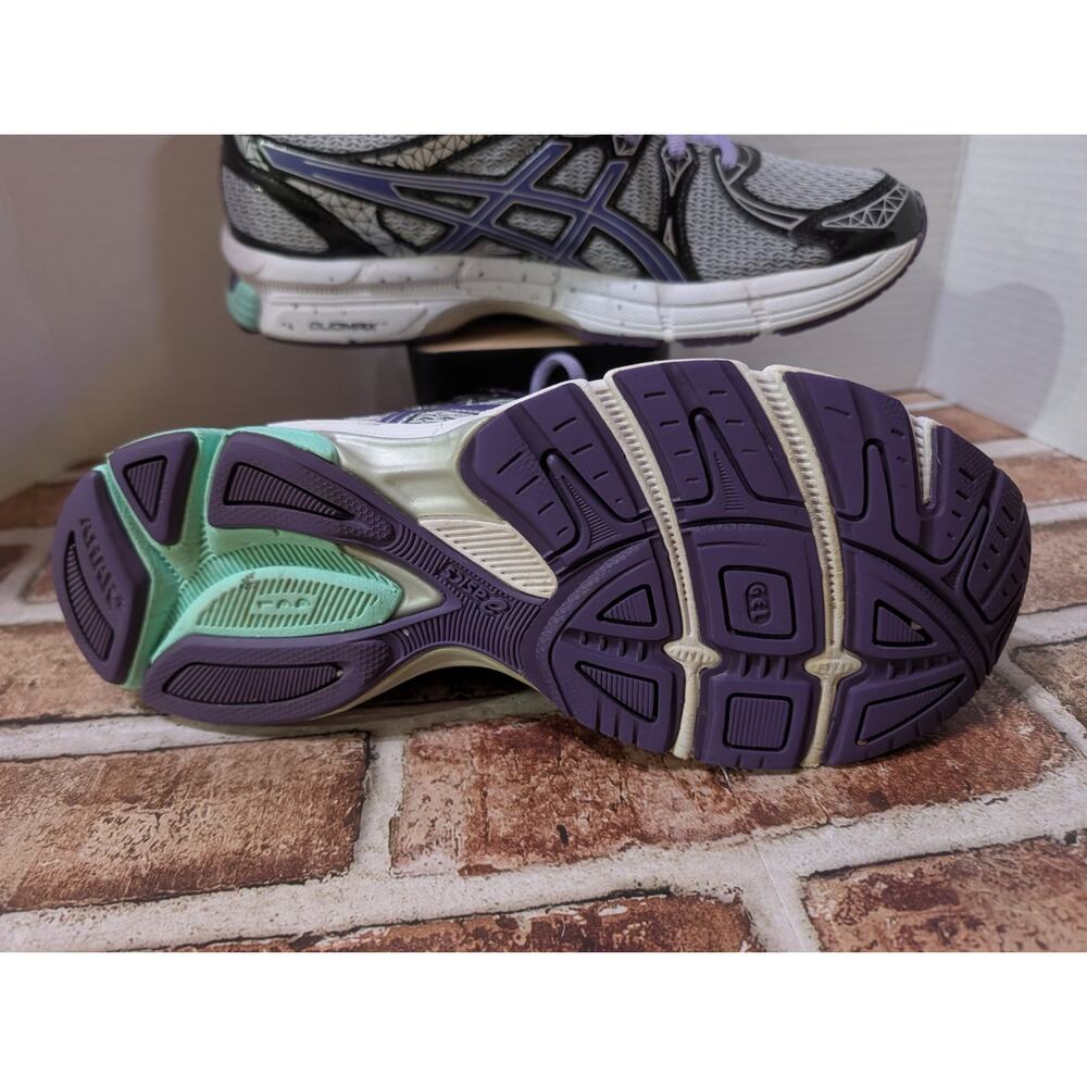 ASICS GEL-Exalte 2 Women's Running Shoes Size 10 US Gray Purple T4B6N Pre-owned - Picture 8 of 9